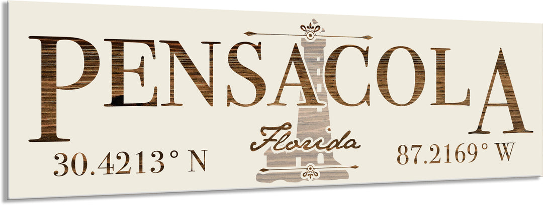 FP1124 - Pensacola, FL Engraved Stick (Standard)