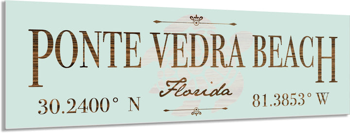 FP1717 - Ponte Vedra Beach, FL Engraved Stick (Silver)