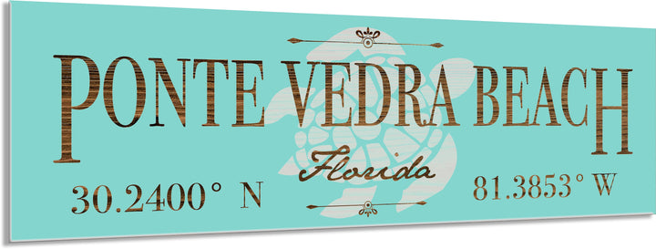 FP1717 - Ponte Vedra Beach, FL Engraved Stick (Silver)