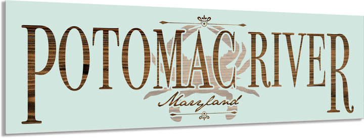 FP1354 - Potomac River, MD Engraved Stick (Bronze)