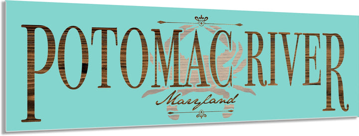 FP1354 - Potomac River, MD Engraved Stick (Bronze)