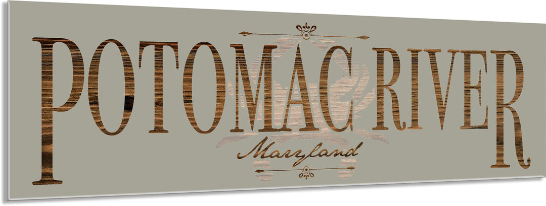 FP1354 - Potomac River, MD Engraved Stick (Bronze)