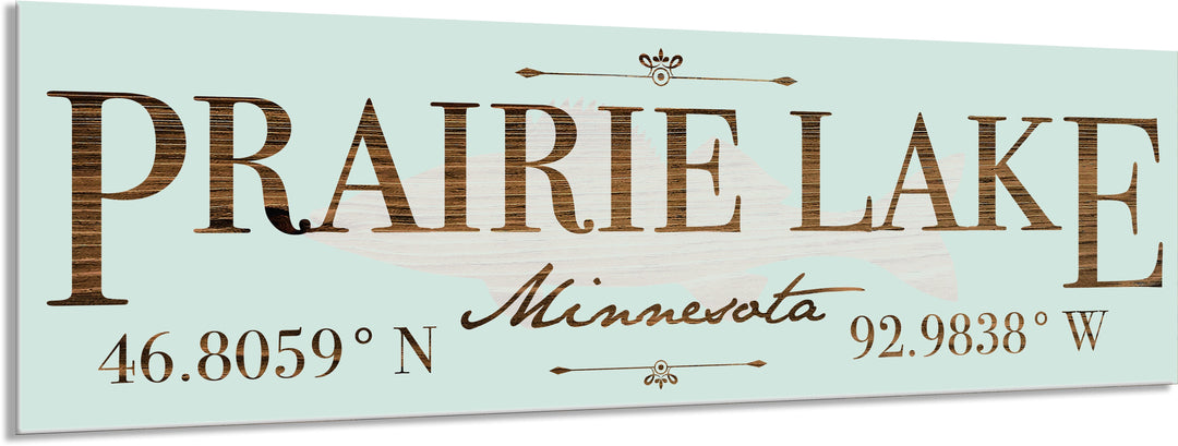 FP1412 - Prairie Lake, IN Engraved Stick (Standard)