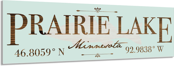 FP1412 - Prairie Lake, IN Engraved Stick (Standard)