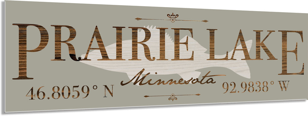 FP1412 - Prairie Lake, IN Engraved Stick (Standard)