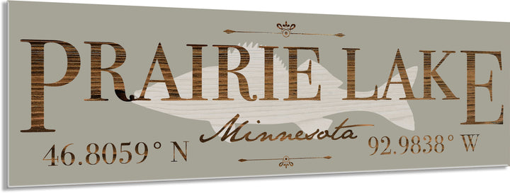 FP1412 - Prairie Lake, IN Engraved Stick (Standard)