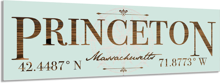 FP1039 - Princeton, MA Engraved Stick (Standard)