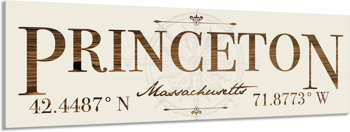 FP1039 - Princeton, MA Engraved Stick (Standard)