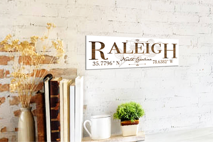 FP0849 - Raleigh, NC Engraved Stick (Standard)