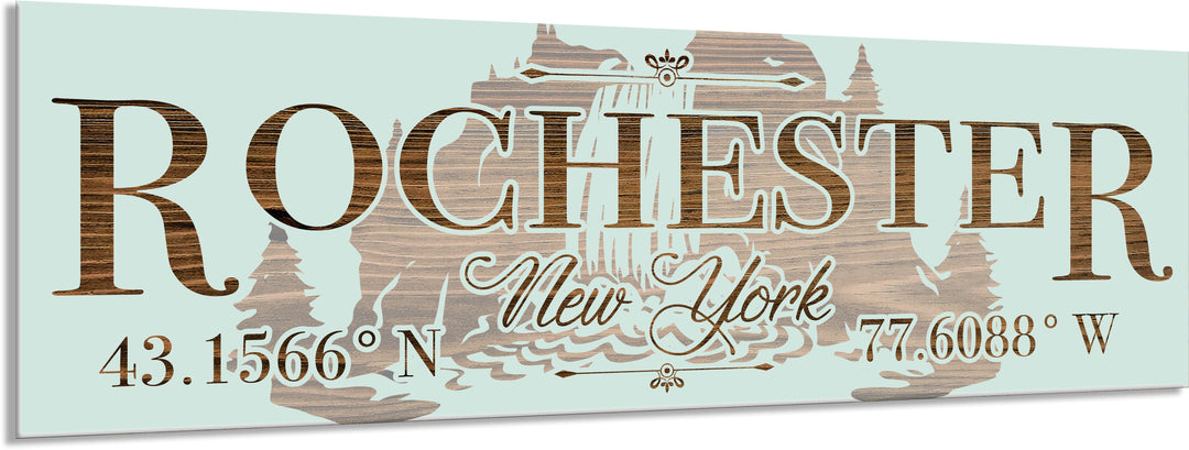 FP1496 - Rochester, NY Engraved Stick (Standard)