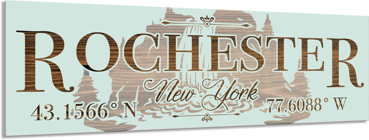 FP1496 - Rochester, NY Engraved Stick (Standard)