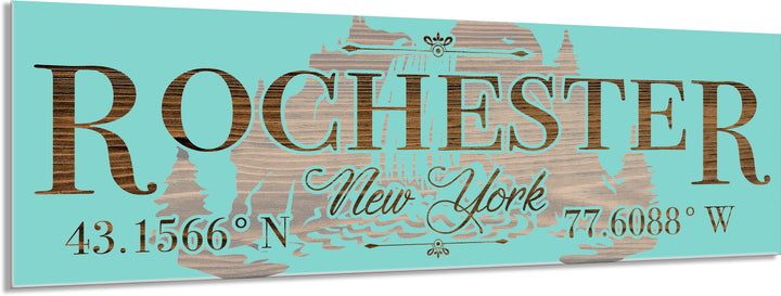 FP1496 - Rochester, NY Engraved Stick (Standard)