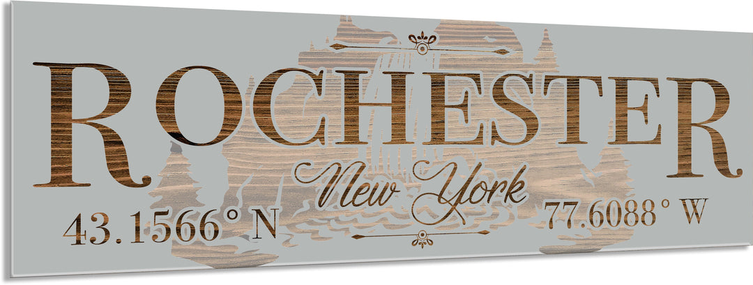 FP1496 - Rochester, NY Engraved Stick (Standard)