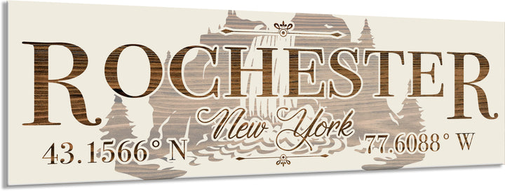 FP1496 - Rochester, NY Engraved Stick (Standard)