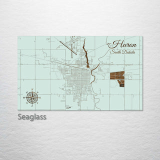 Huron, South Dakota Street Map