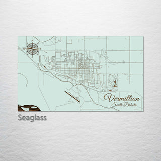Vermillion, South Dakota Street Map