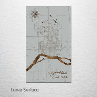 Yankton, South Dakota Street Map