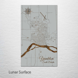 Yankton, South Dakota Street Map