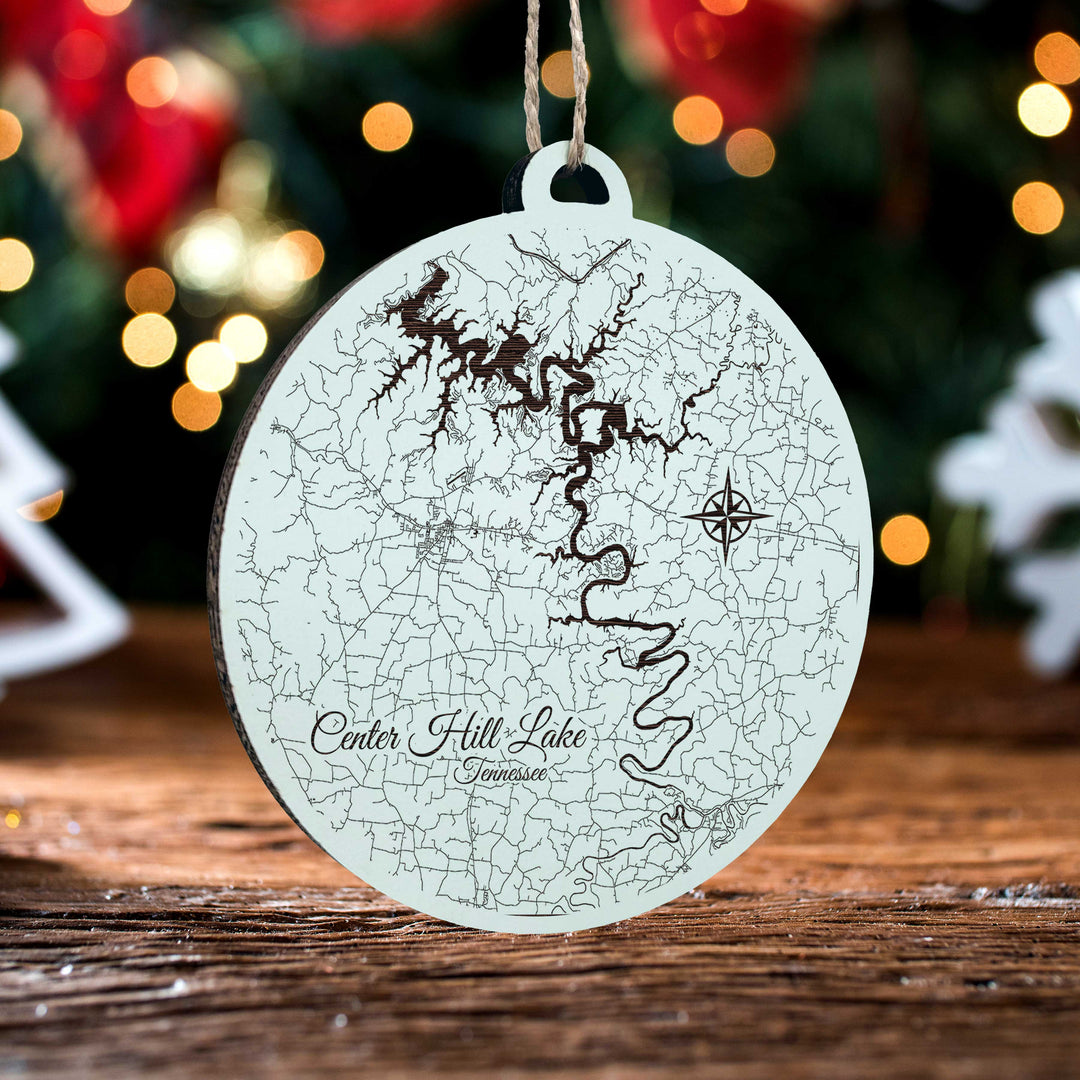 FP1589 - Center Hill Lake Engraved Ornament (Standard)