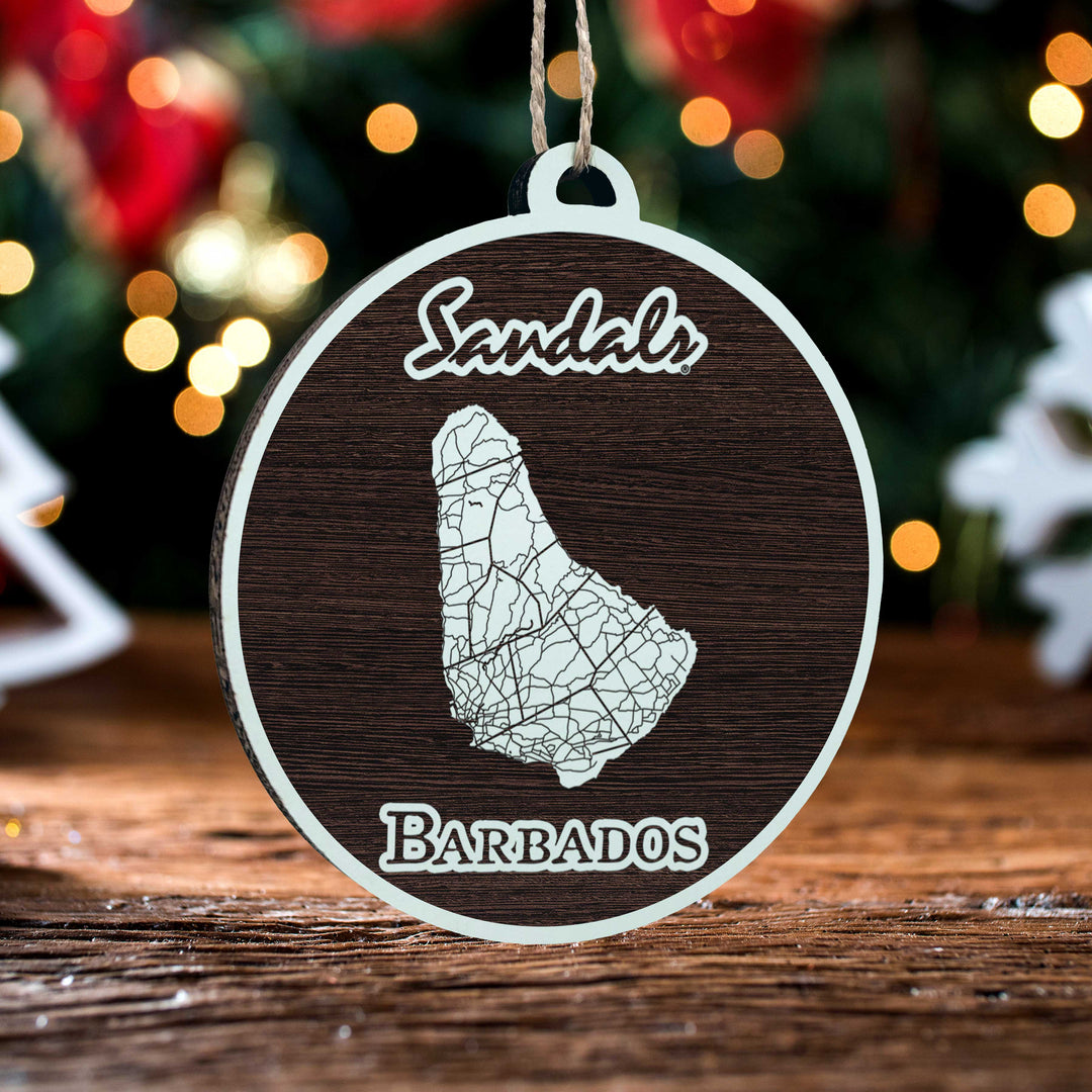 FP0699 - Sandals Barbados Engraved Ornament (Bronze)