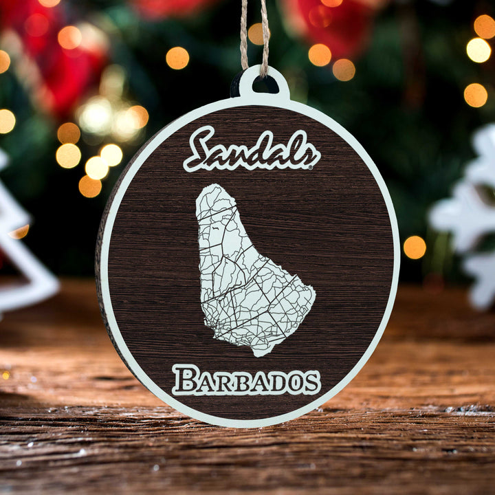FP0699 - Sandals Barbados Engraved Ornament (Bronze)