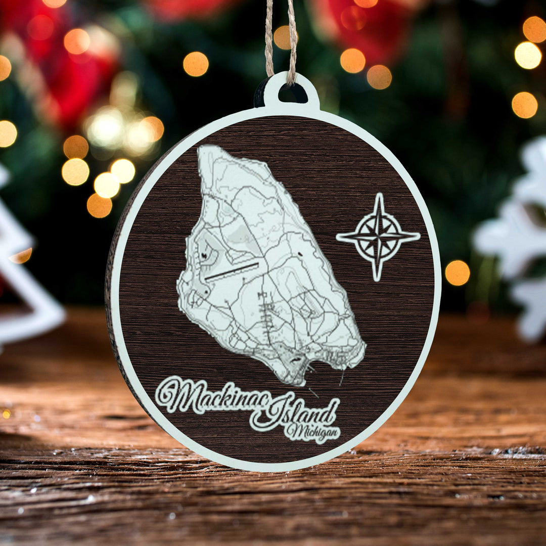 FP1159 - Mackinac Island Engraved Ornament (Standard)