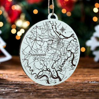 Savannah, Georgia Ornament