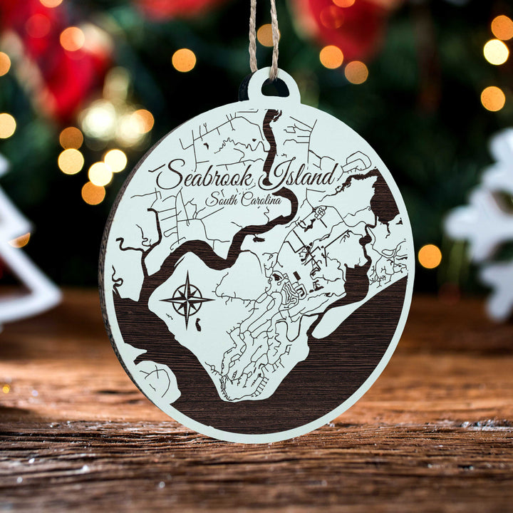 FP0736 - Seabrook Island, SC Engraved Ornament (Bronze)