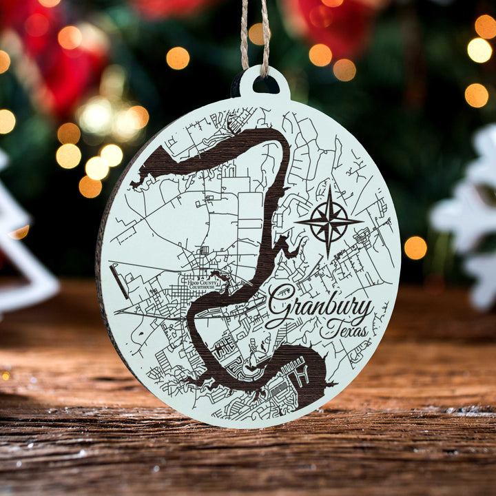 FP0701 - Granbury, TX Engraved Ornament (Standard)