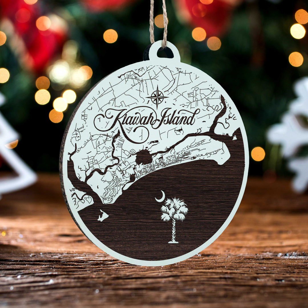 FP0736 - Kiawah Island, SC Engraved Ornament (Bronze)