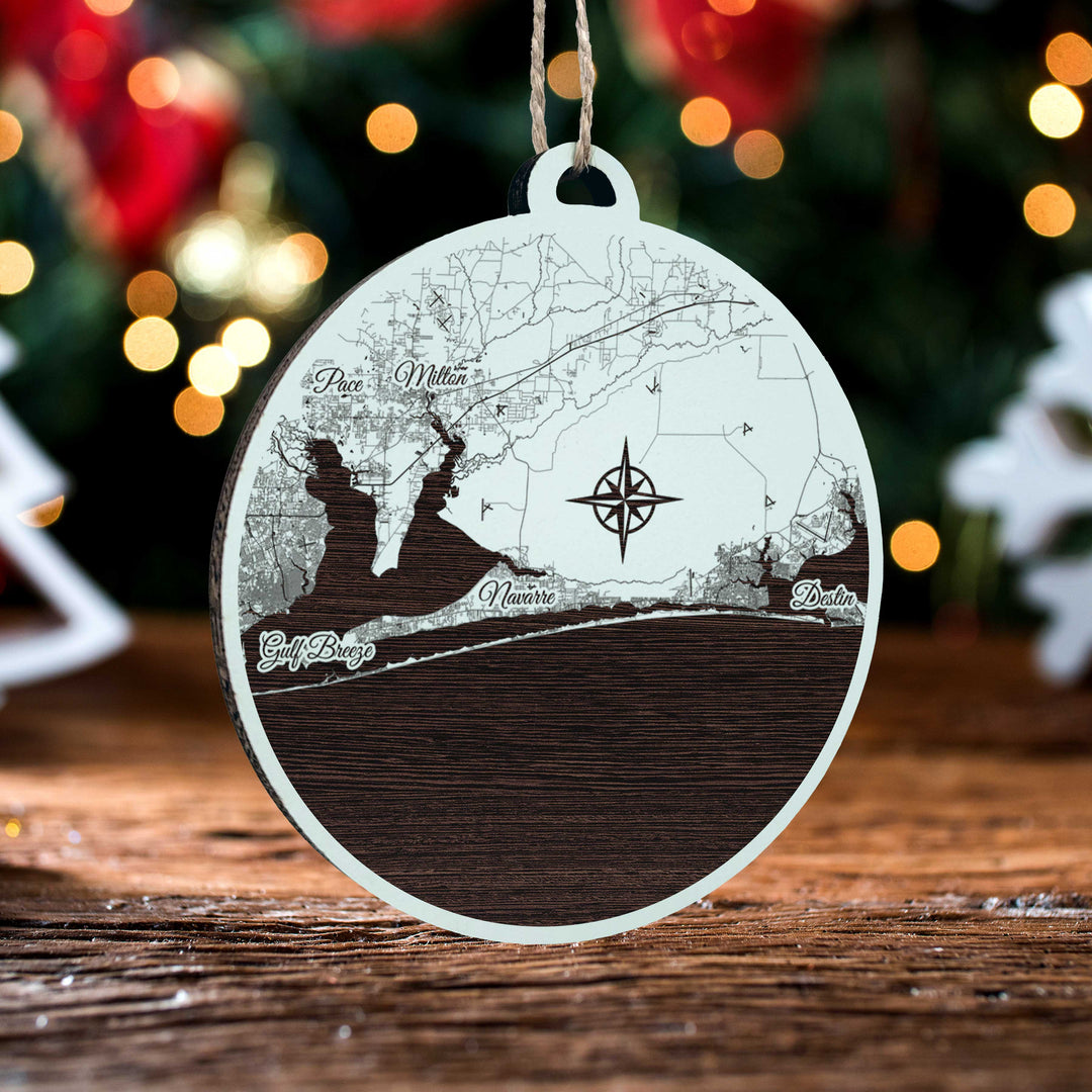 FP1153 - Pensacola Engraved Ornament (Standard)