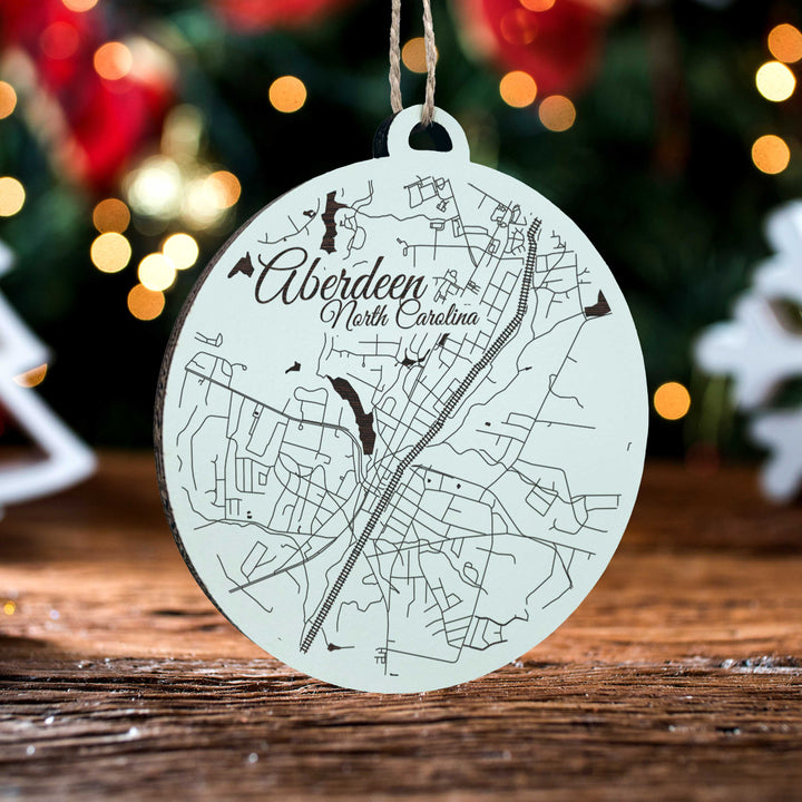 FP1449 - Aberdeen, NC Engraved Ornament (Standard)
