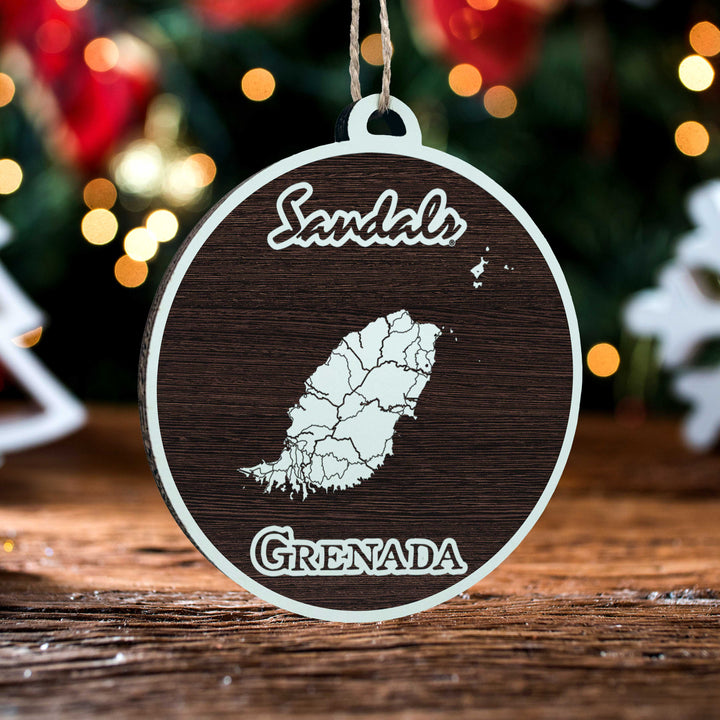 FP0699 - Sandals Grenada Engraved Ornament (Bronze)
