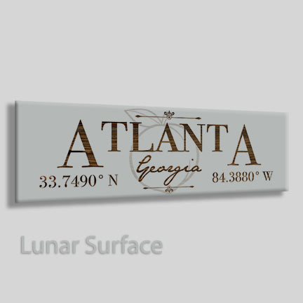 FP0383 - Atlanta, Georgia Engraved Stick (Bronze)