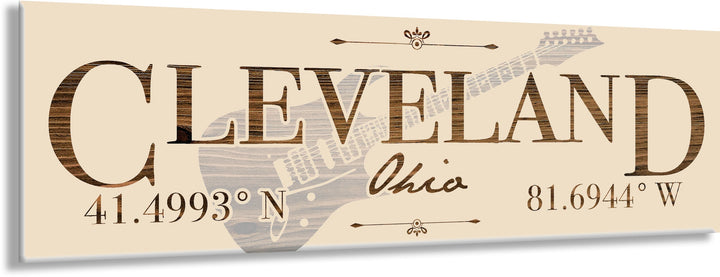 FP0383 - Cleveland, Ohio Engraved Stick (Bronze)