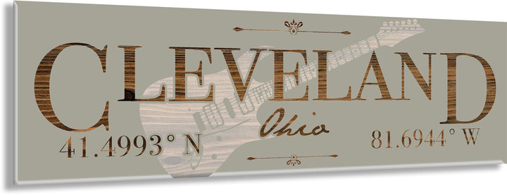 FP0383 - Cleveland, Ohio Engraved Stick (Bronze)