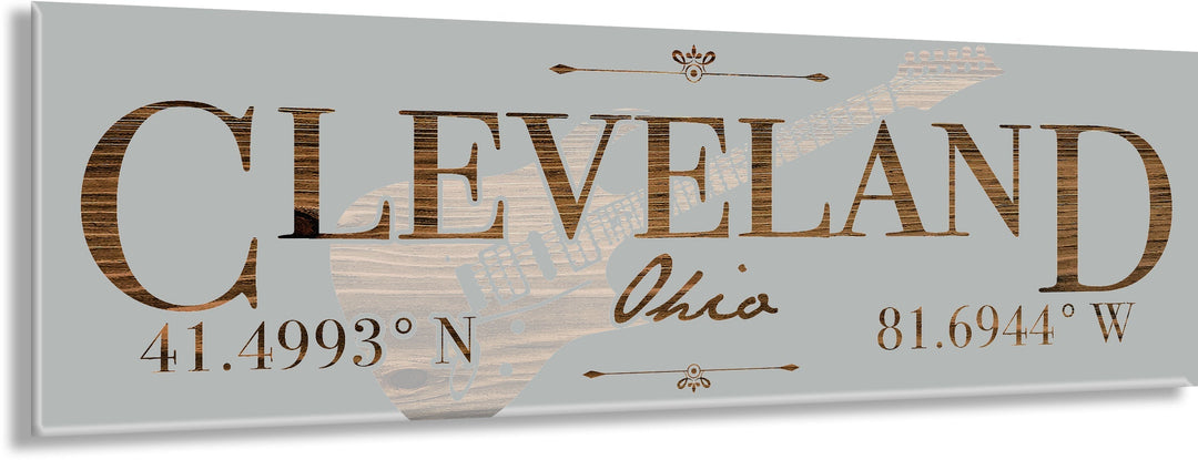 FP0383 - Cleveland, Ohio Engraved Stick (Bronze)