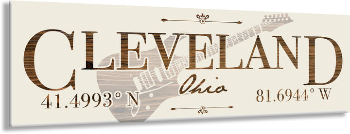 FP0383 - Cleveland, Ohio Engraved Stick (Bronze)