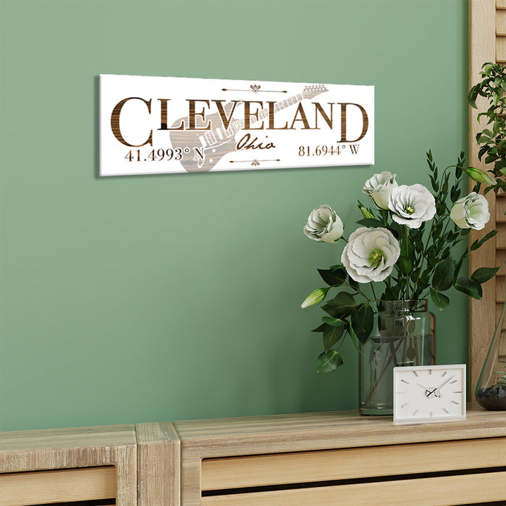FP0383 - Cleveland, Ohio Engraved Stick (Bronze)