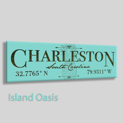 FP0383 - Charleston, South Carolina Engraved Stick (Bronze)