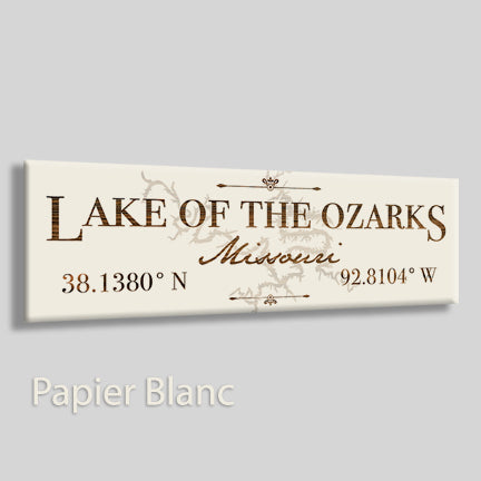 FP0195 - Lake of the Ozarks Engraved Stick
