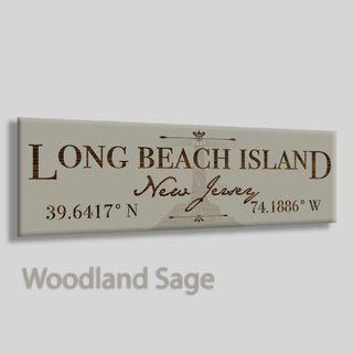 Exclusive - Long Beach Island, NJ Engraved Stick