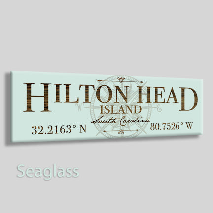 FP0383 - Hilton Head Island, South Carolina Engraved Stick (Bronze)