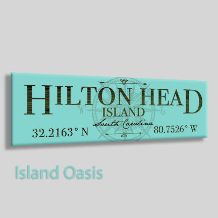 FP0383 - Hilton Head Island, South Carolina Engraved Stick (Bronze)