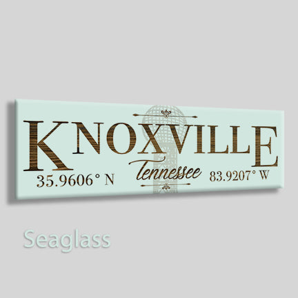 FP1860 - Knoxville, Tennessee Engraved Stick (Bronze)