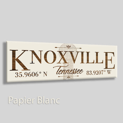 FP1860 - Knoxville, Tennessee Engraved Stick (Bronze)