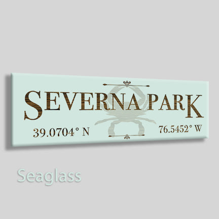 FP1518 - Severna Park, Maryland Engraved Stick (Bronze)