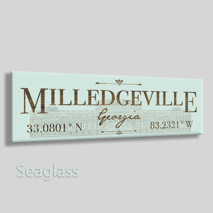 FP0471 - Milledgeville, Georgia Engraved Stick (Standard)