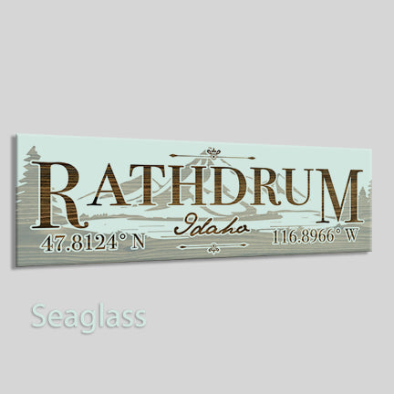 FP1191 - Rathdrum, Idaho Engraved Stick (Standard)