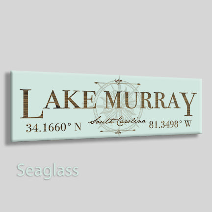 FP1607 - Lake Murray, SC Chapin Engraved Stick (Bronze)